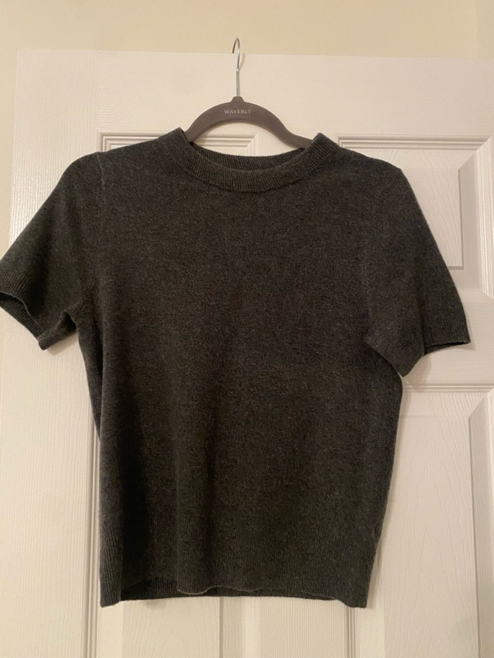 a new day Charcoal Gray Short Sleeve Crewneck Tee